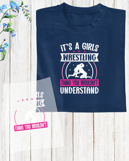 Girls Wrestling DTF Transfer Film