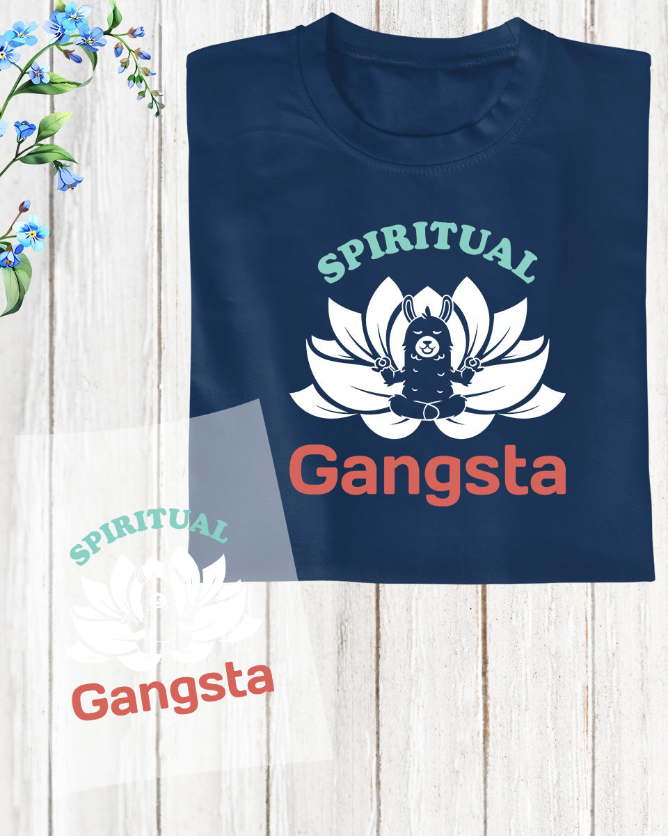 Spiritual Gangsta Yoga DTF Transfer Film