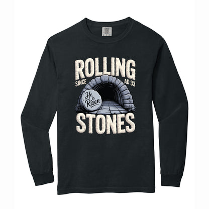 Christian Easter Rolling Stones Comfort Colors T Shirt