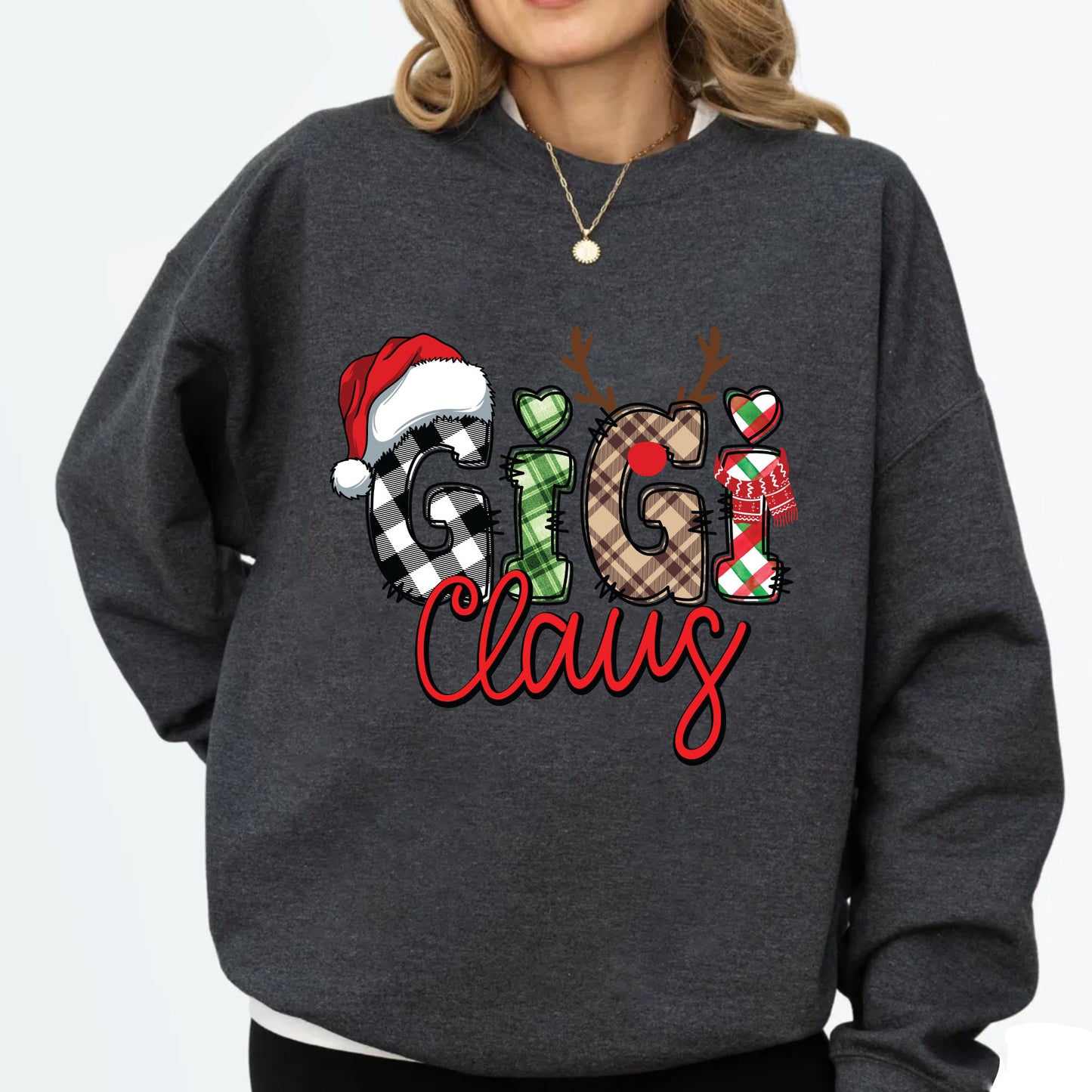 Gigi Claus Christmas DTF Transfers