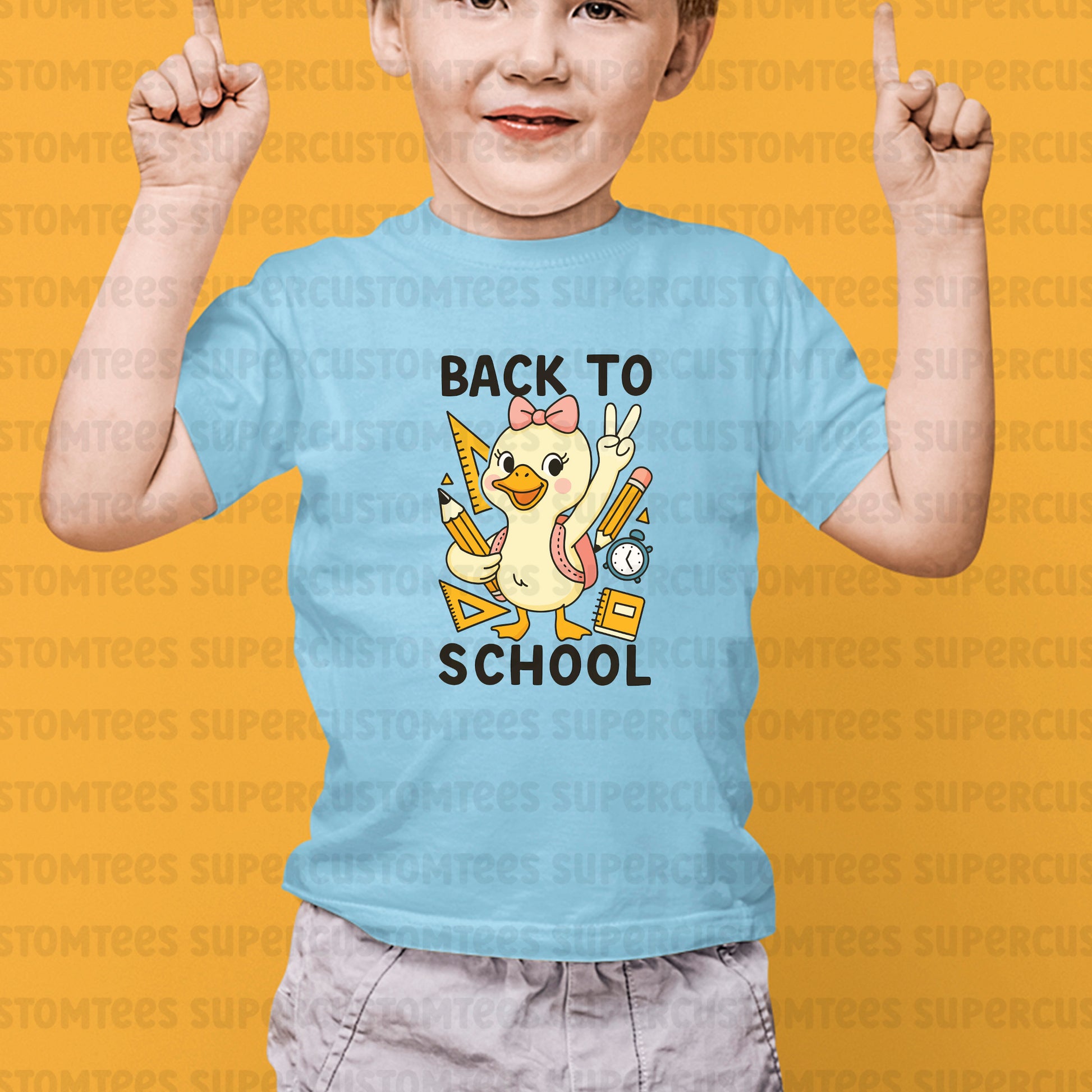 Girls Back to School DTF Transfer Ready to Press