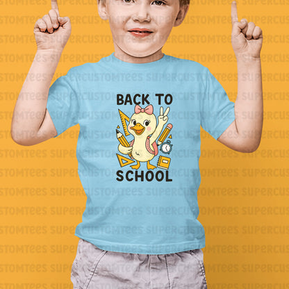 Girls Back to School DTF Transfer Ready to Press