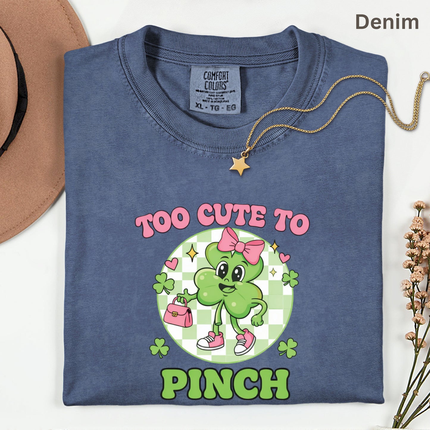 Girls St Patrick’s Day Shirts Too Cool to Pinch Shamrock Sweatshirt Saint Patrick Party Tees Irish Green Sweater For Men Women Kids