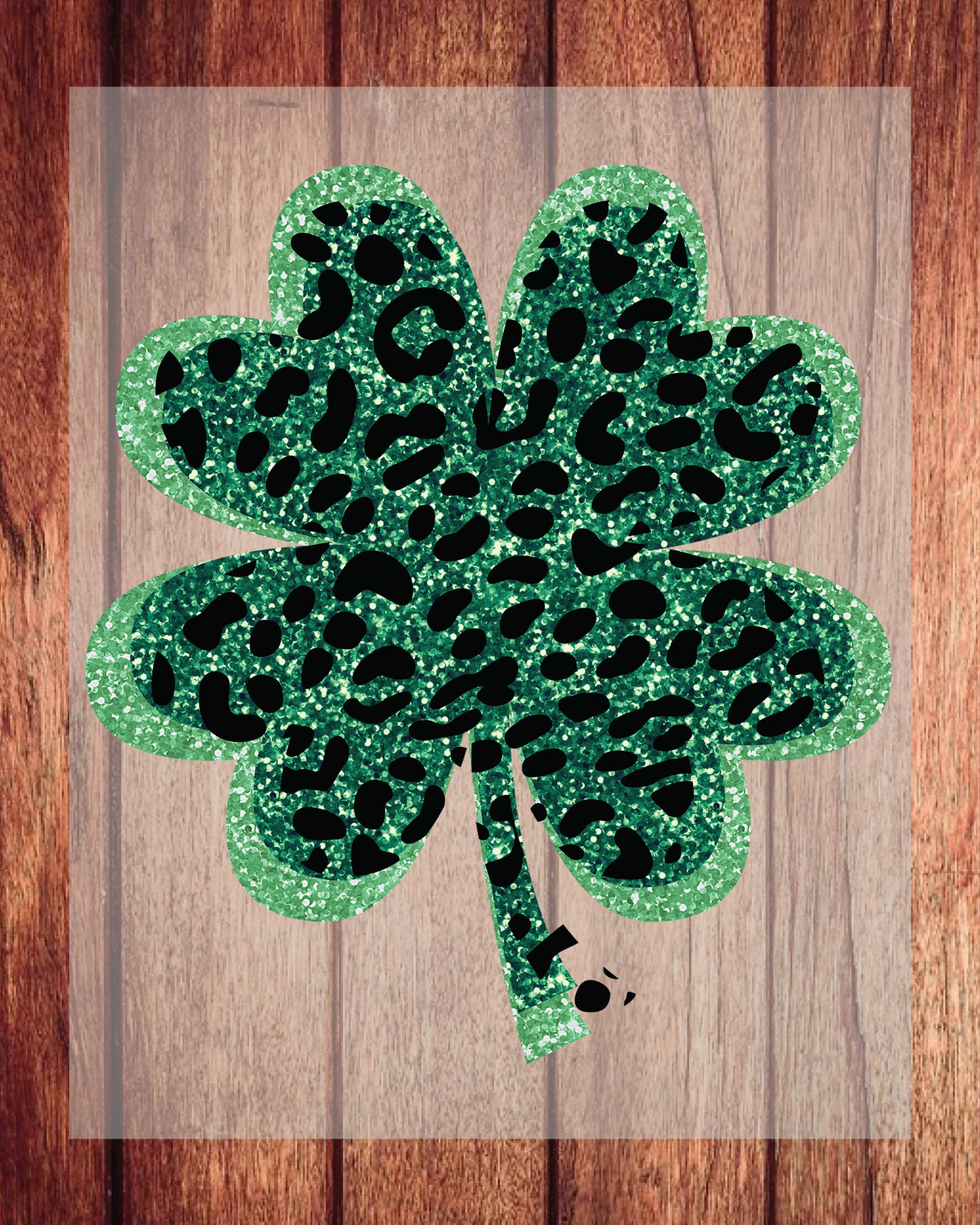 Saint Patrick's Day Shamrock Clover DTF Transfer Film