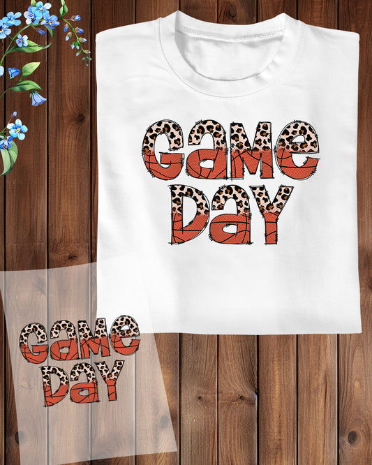 Game Day Basketball DTF Transfer Film