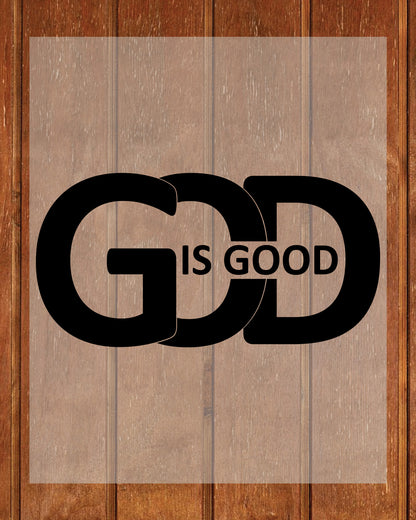 God Is Good Shirt DTF Transfer