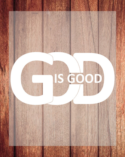 God Is Good Sweatshirt DTF Transfer