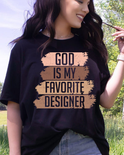 God is My Favorite Designer DTF Transfer