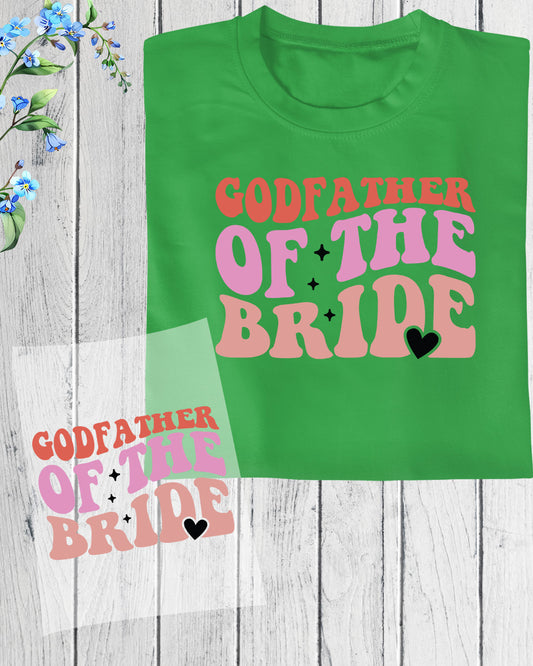 Godfather of The Bride DTF Transfer Film