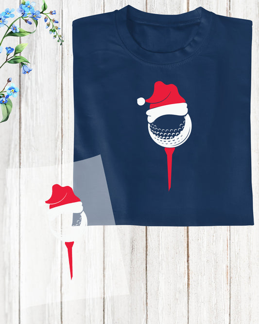 Christmas Golf Player Gift DTF Transfer Film
