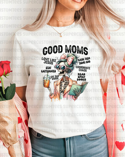Good Moms Skeleton DTF Transfer