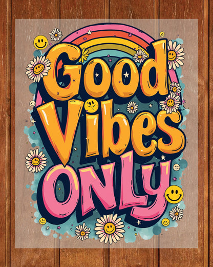 Good Vibes Only Heat Transfer
