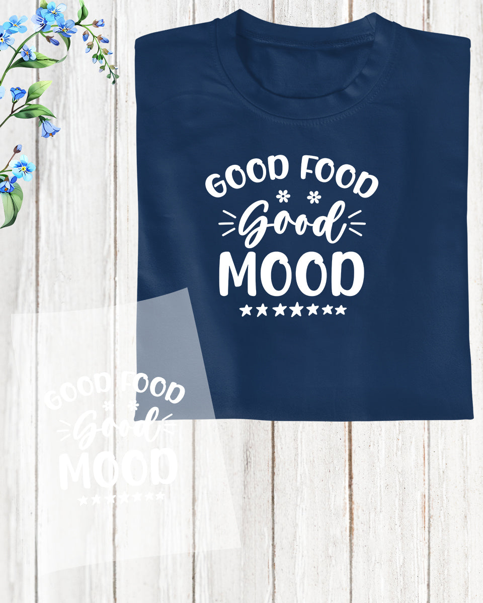 Good Food Good Mood Kitchen DTF Transfer Film