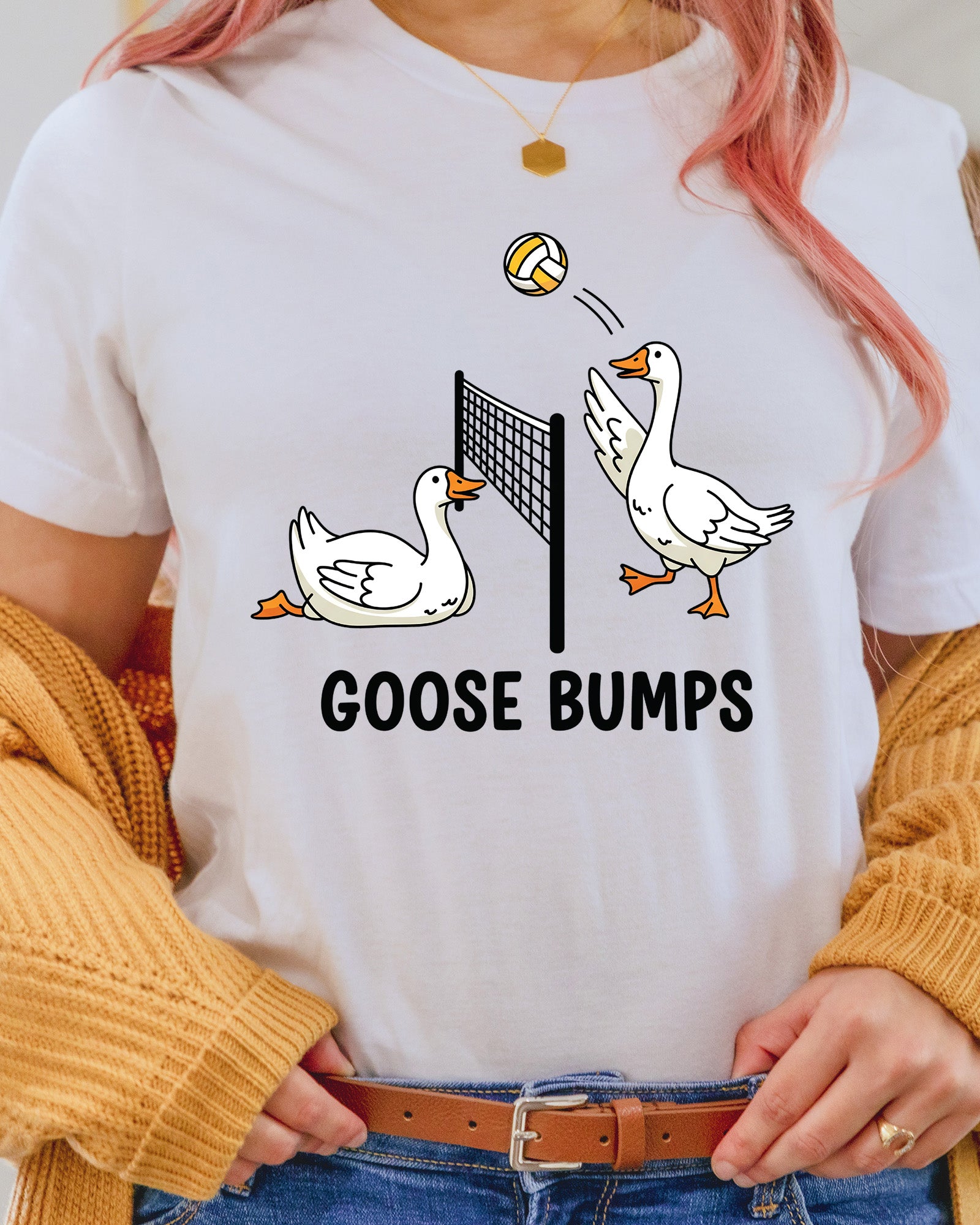 Goose Bumps Volleyball DTF Transfer
