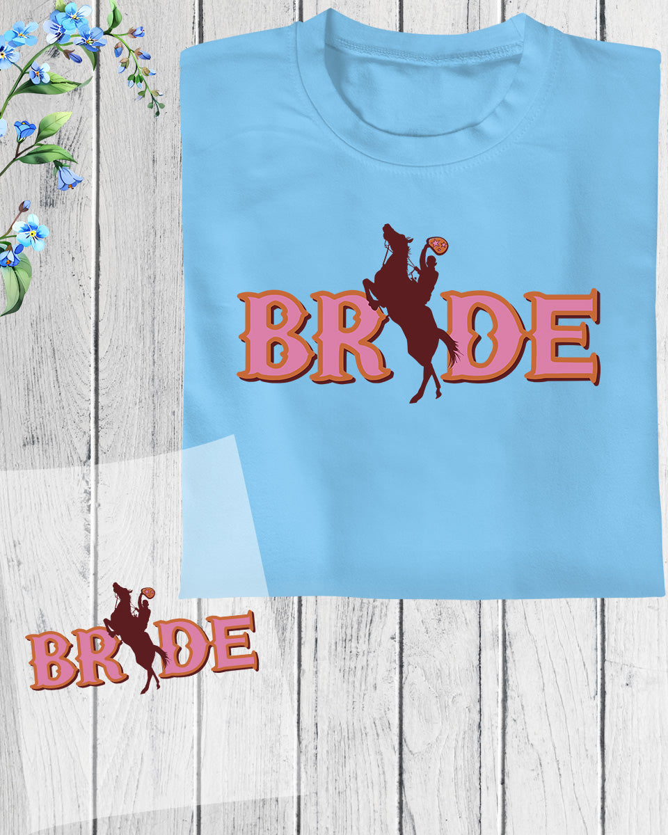 Bride Horse DTF Transfer Film