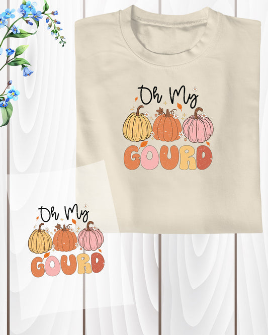 Oh My Gourd Fall DTF Transfer Film