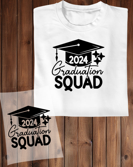 2024 Graduation Squad DTF Transfer Film