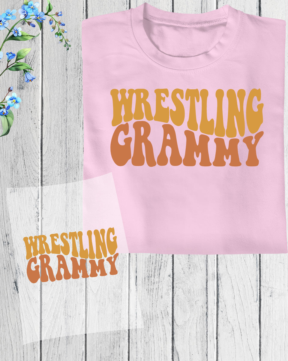 Wrestling Grammy DTF Transfer Film