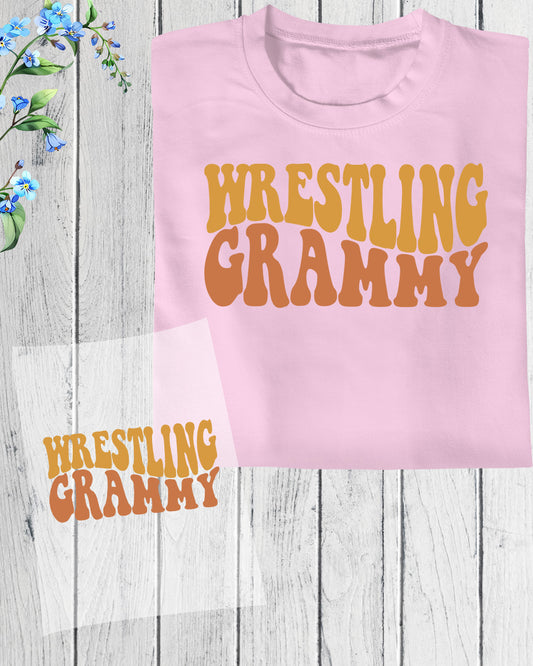 Wrestling Grammy DTF Transfer Film