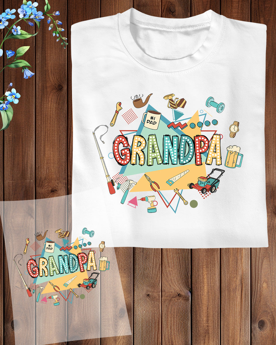 Grandpa DTF Transfer