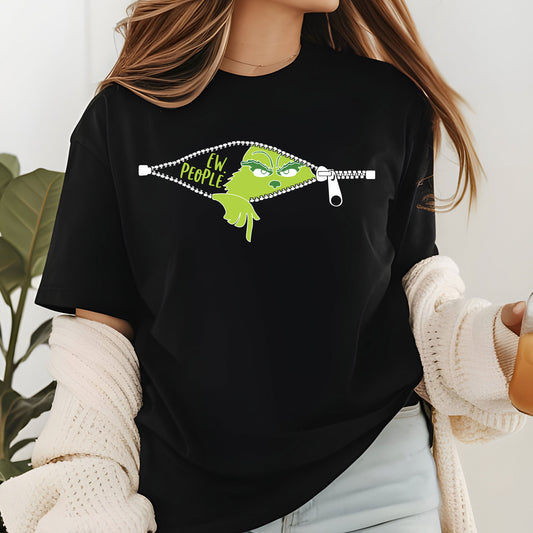 Grinch Ew The People DTF Transfer Ready to Press