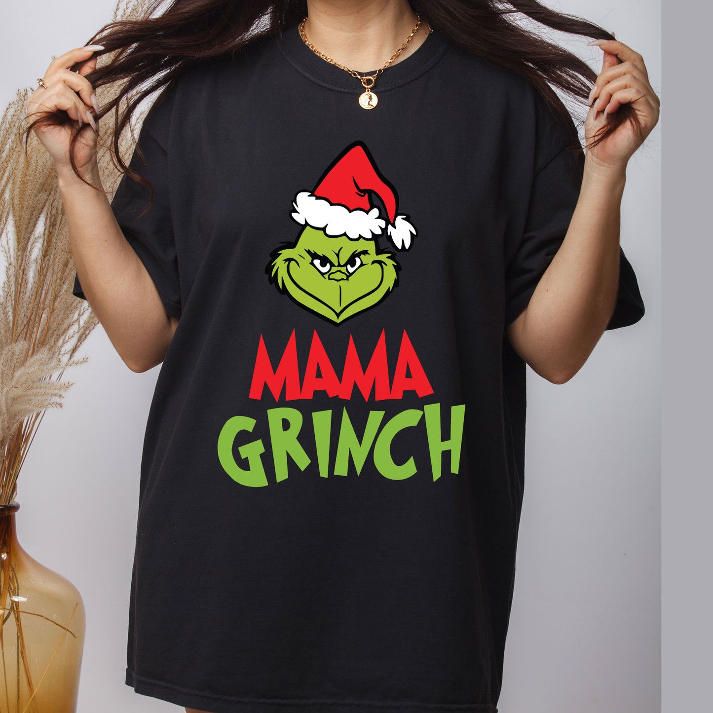 Christmas Grinchy Gang Sheet DTF Transfer Ready to Press, Family Premade Heat Transfer Designs, Religious Iron on Transfers For Shirts