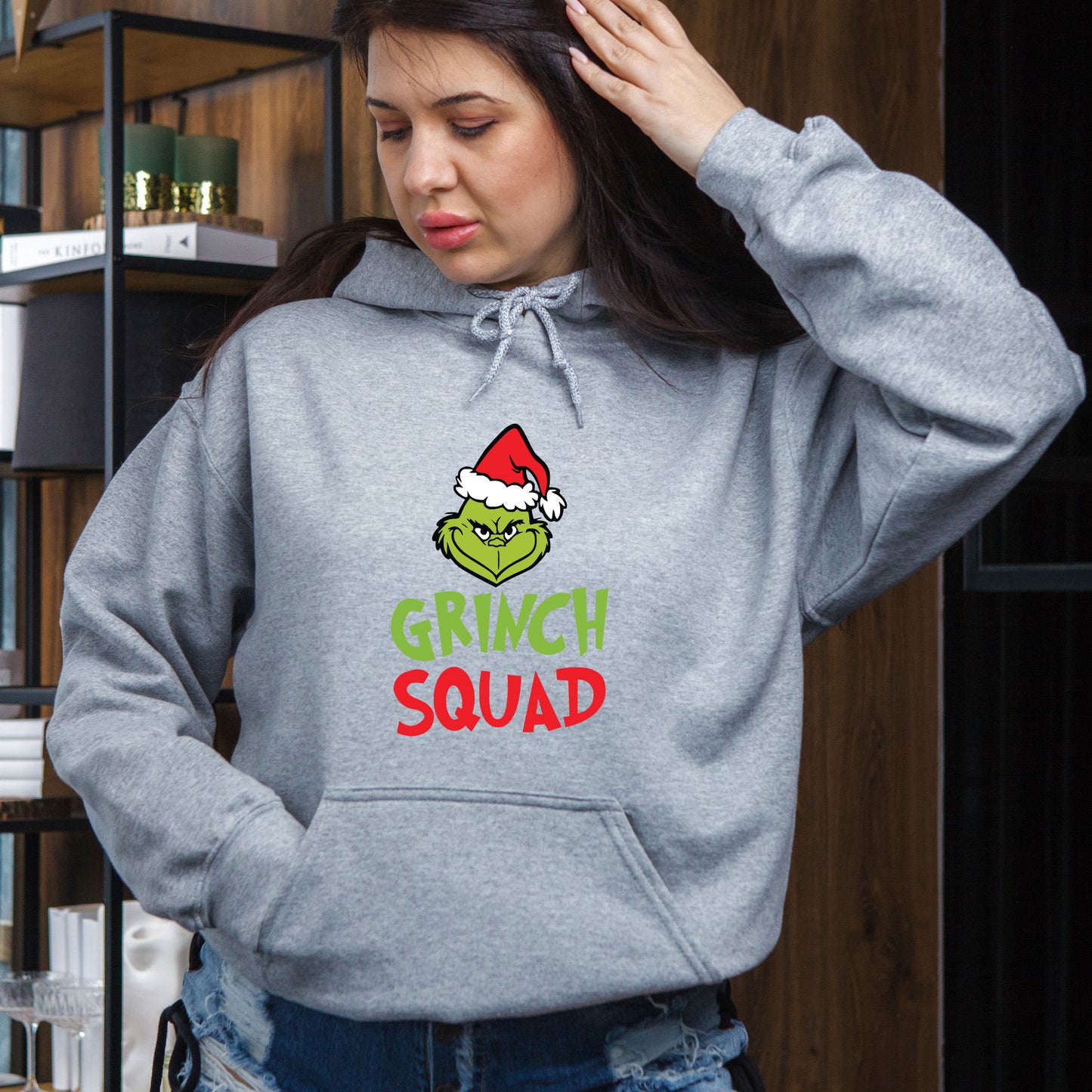 Christmas Grinchy Gang Sheet DTF Transfer Ready to Press, Family Premade Heat Transfer Designs, Religious Iron on Transfers For Shirts