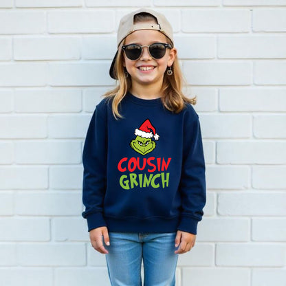 Christmas Grinchy Gang Sheet DTF Transfer Ready to Press, Family Premade Heat Transfer Designs, Religious Iron on Transfers For Shirts