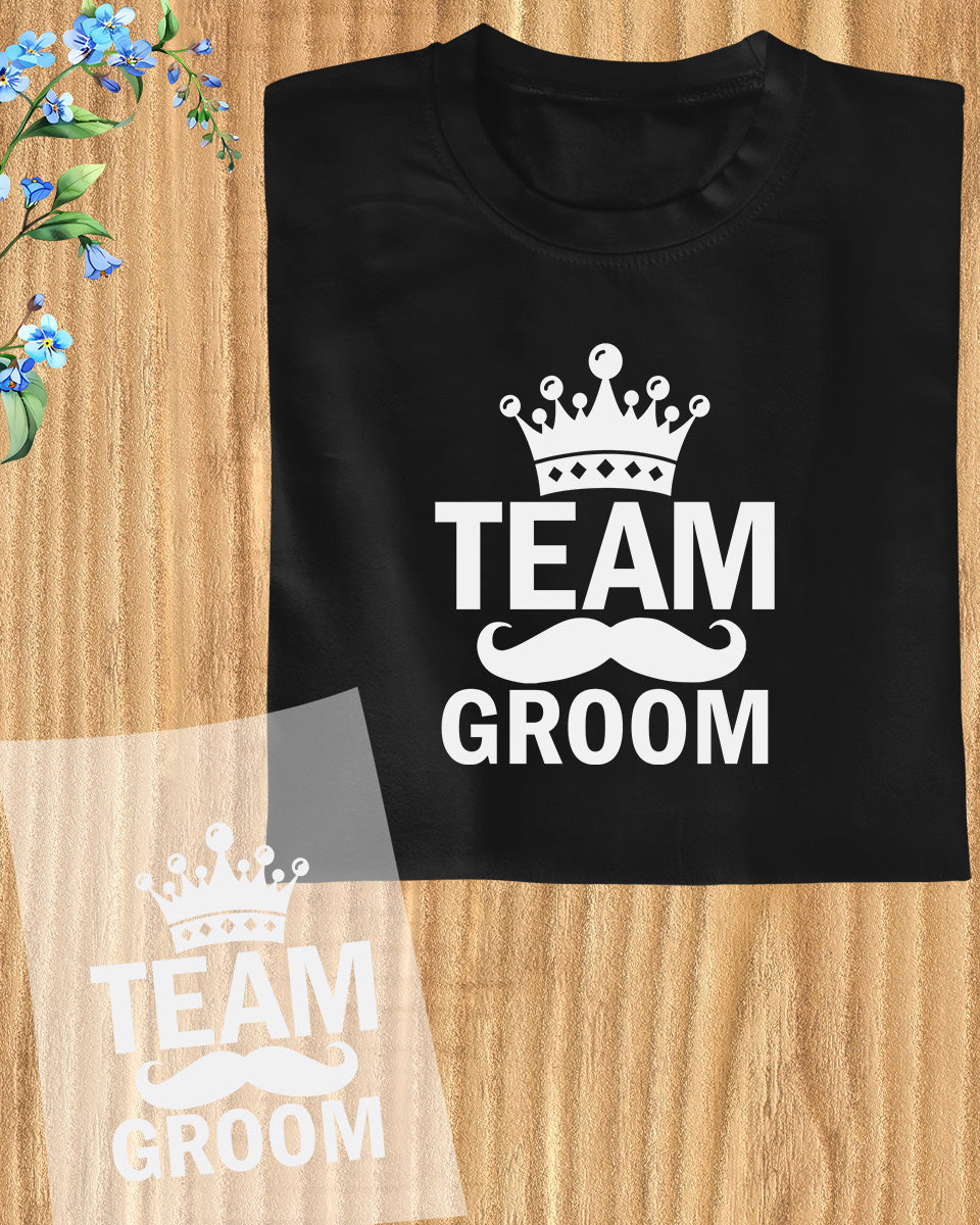 Groom Team DTF Transfer Film