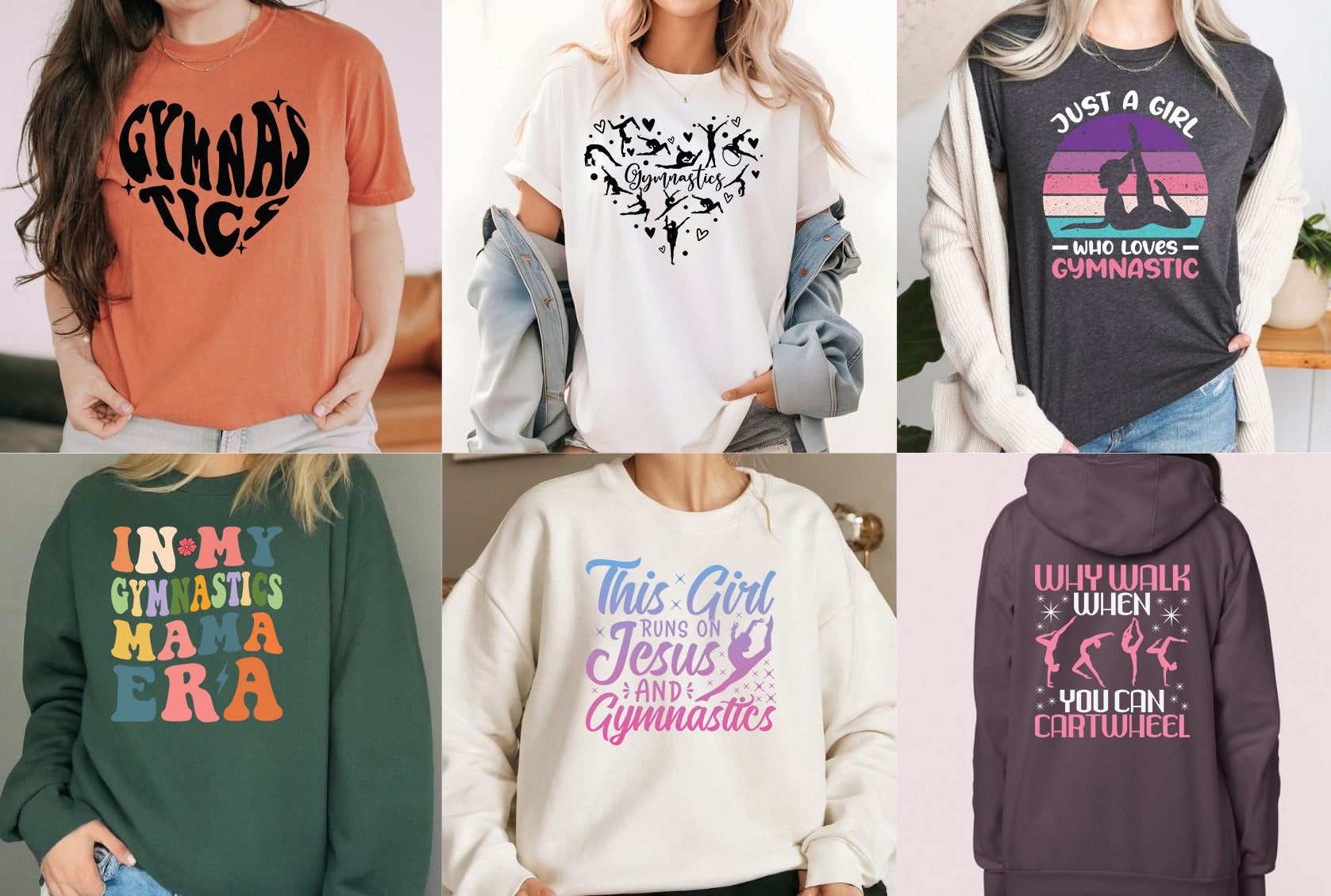 Gymnastics Gang Sheet