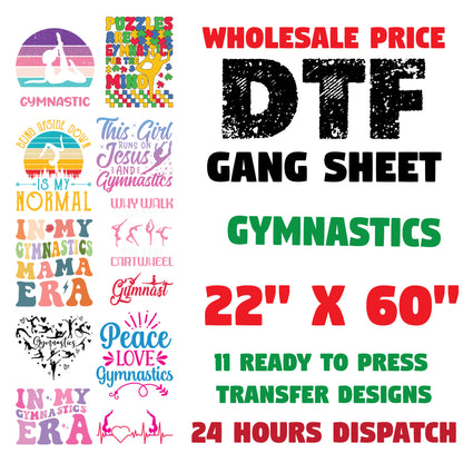 Gymnastics Gang Sheet