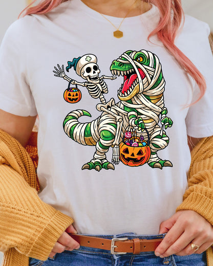 Halloween Dinosaur DTF Transfer