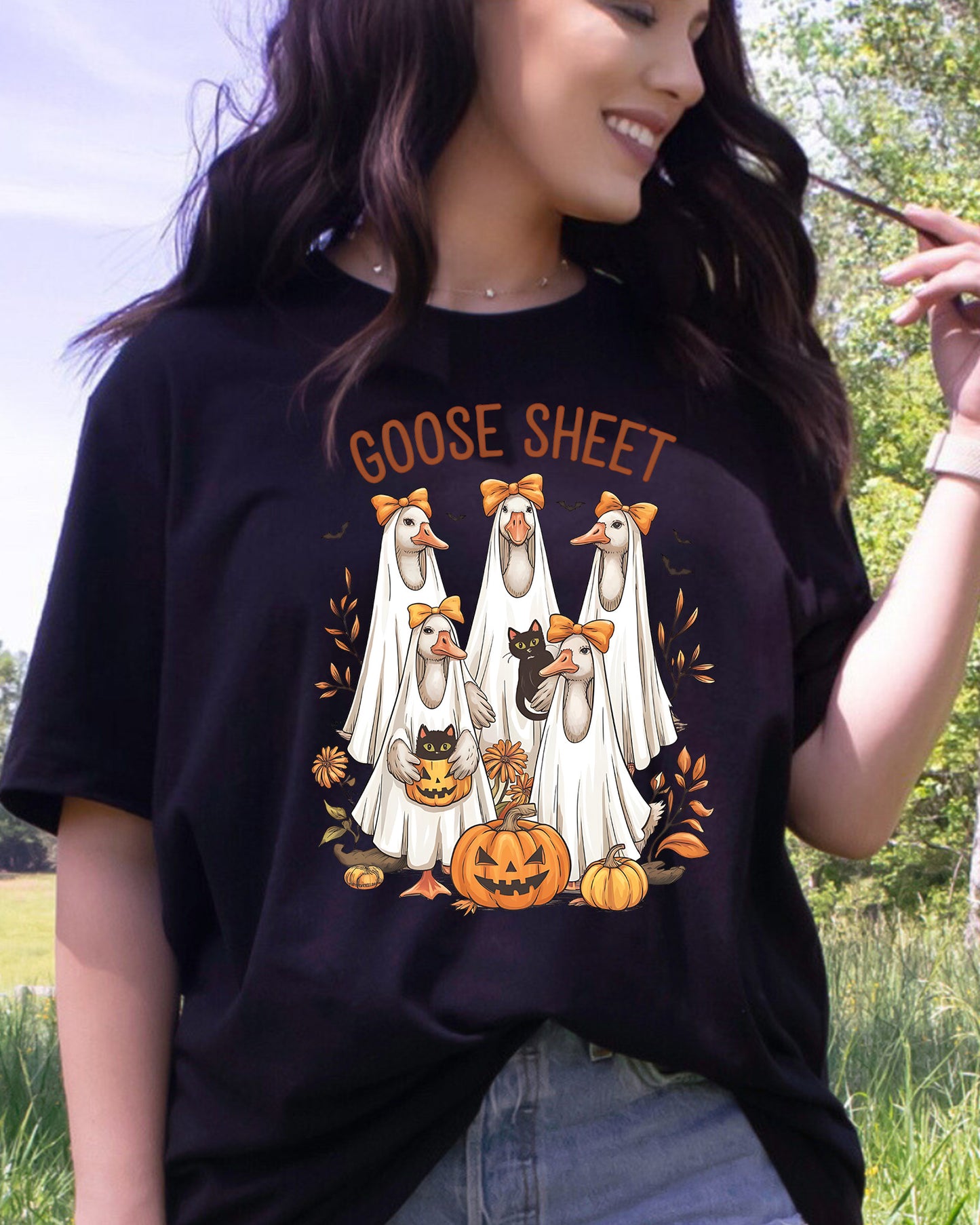Halloween Goose Sheet DTF Transfer