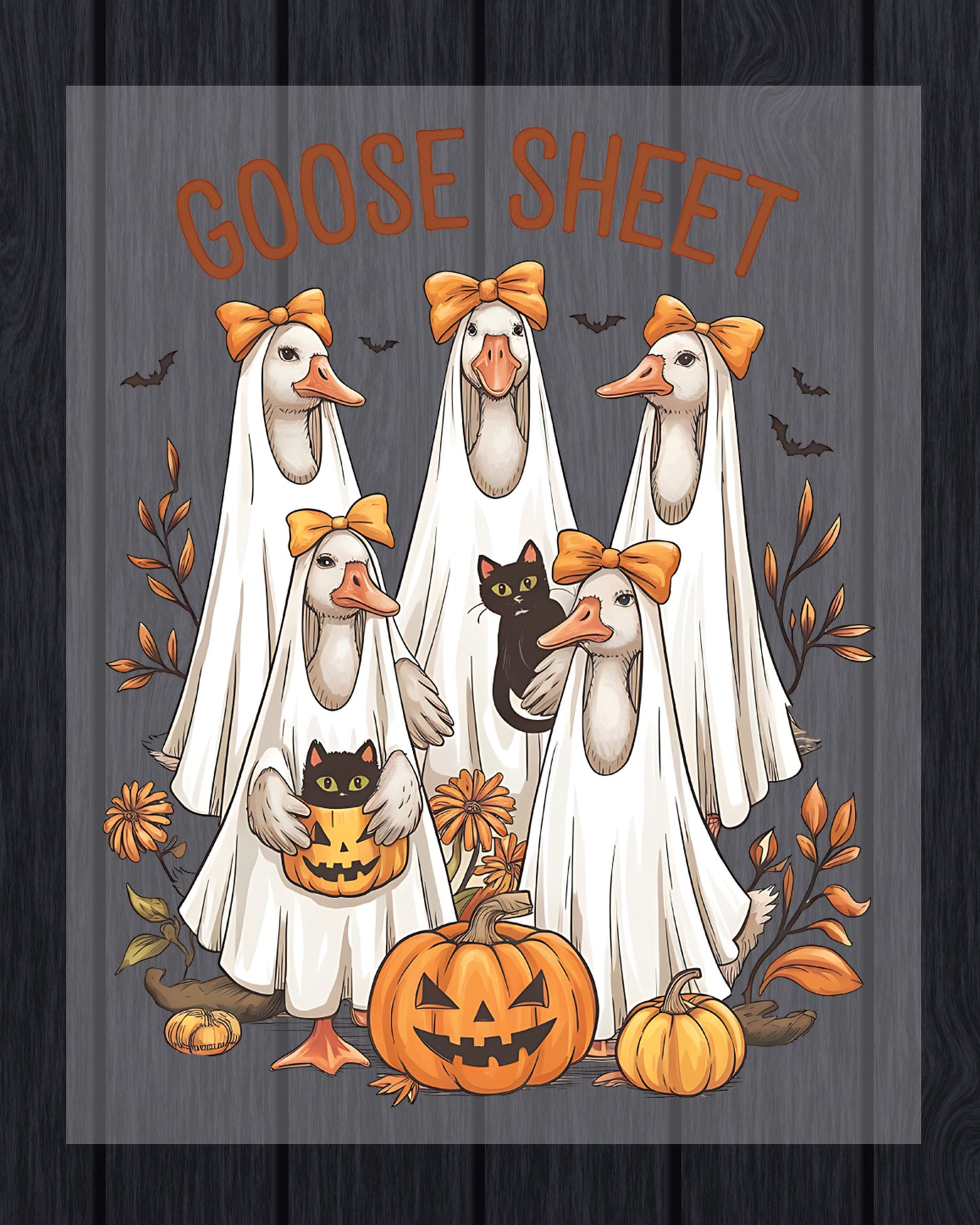 Halloween Goose Sheet DTF Transfer