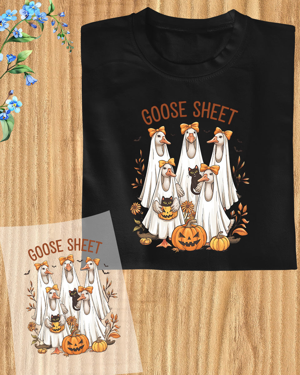 Halloween Goose Sheet DTF Transfer