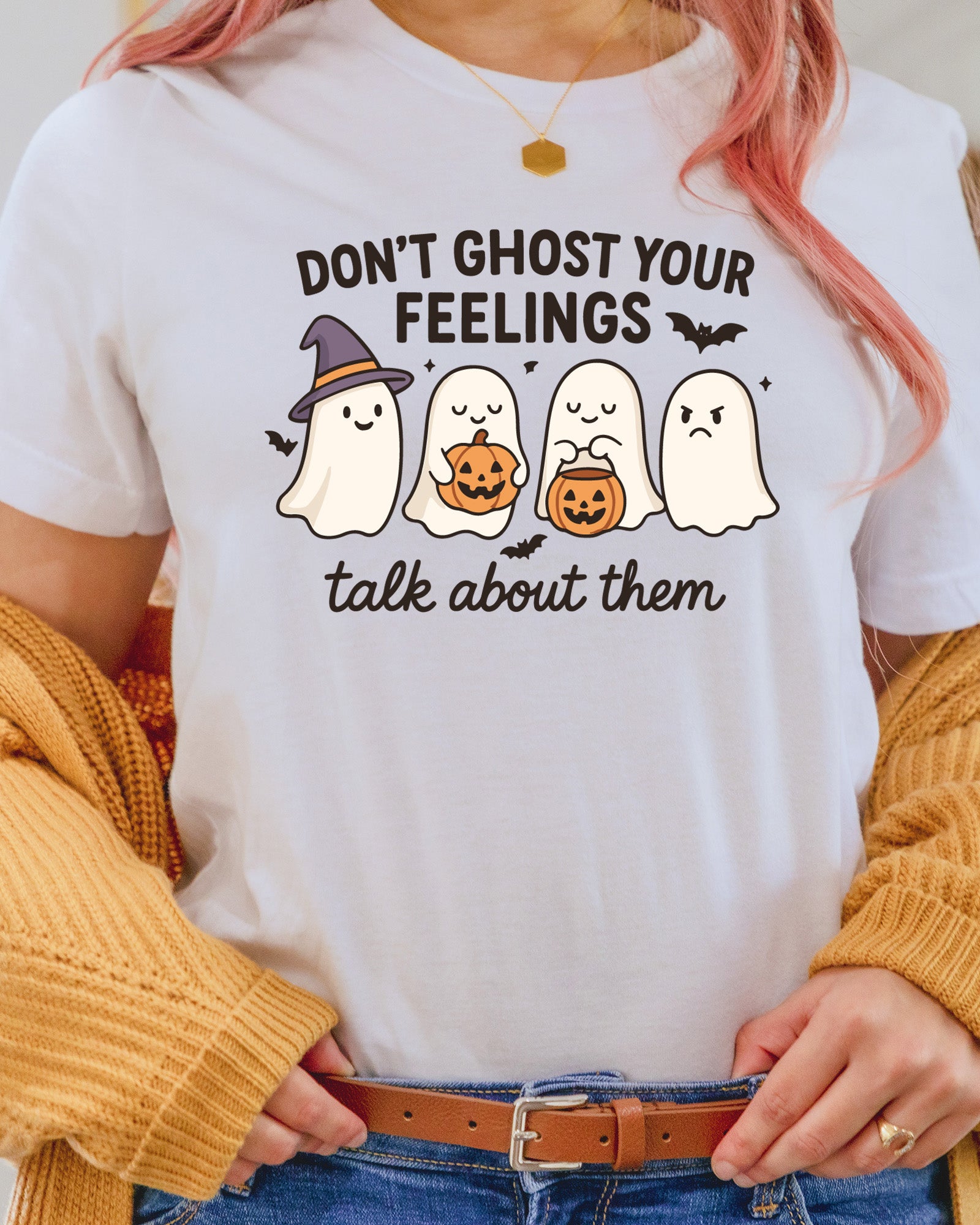 Halloween Mental Health DTF Transfer