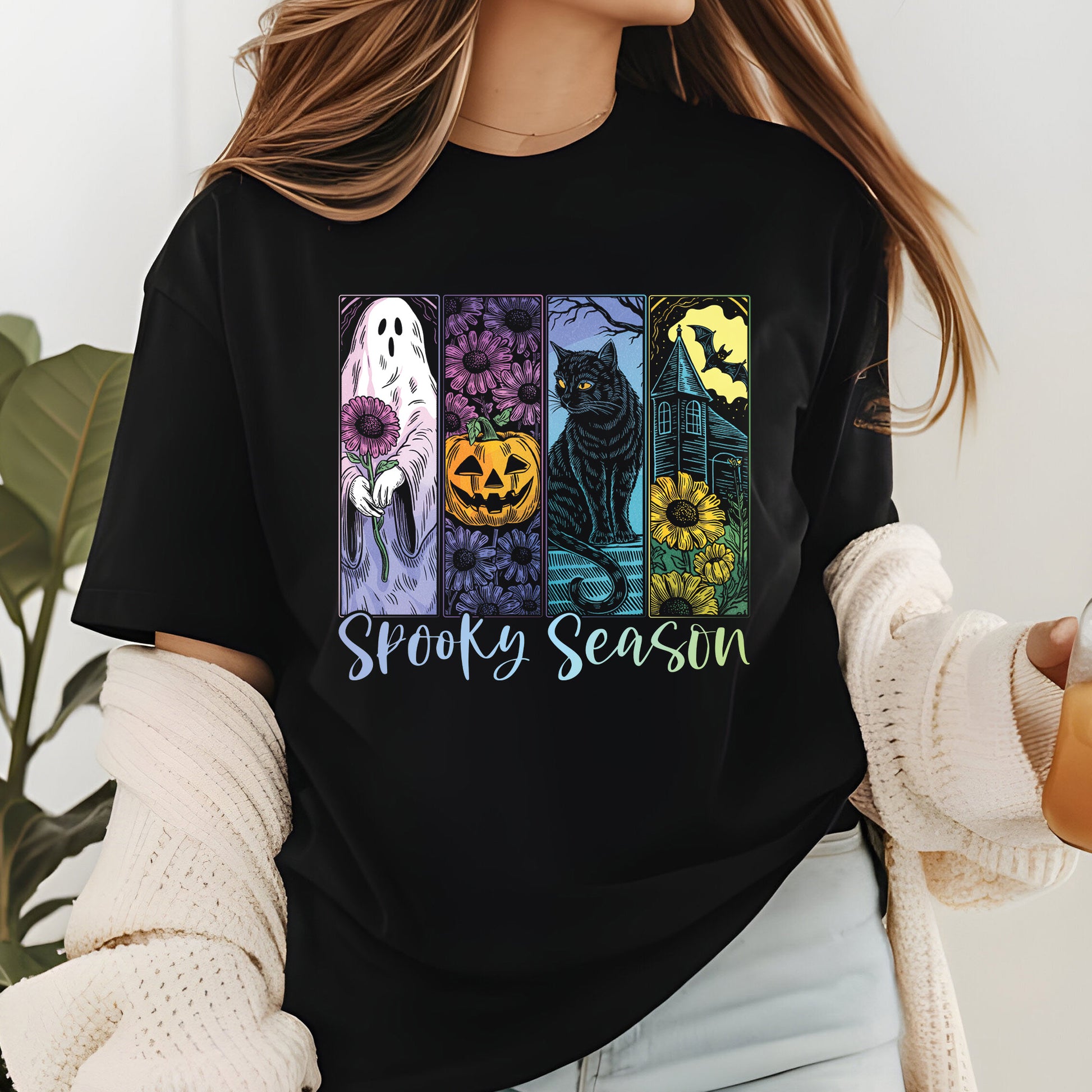 Halloween Shirt Spooky Season Tees
