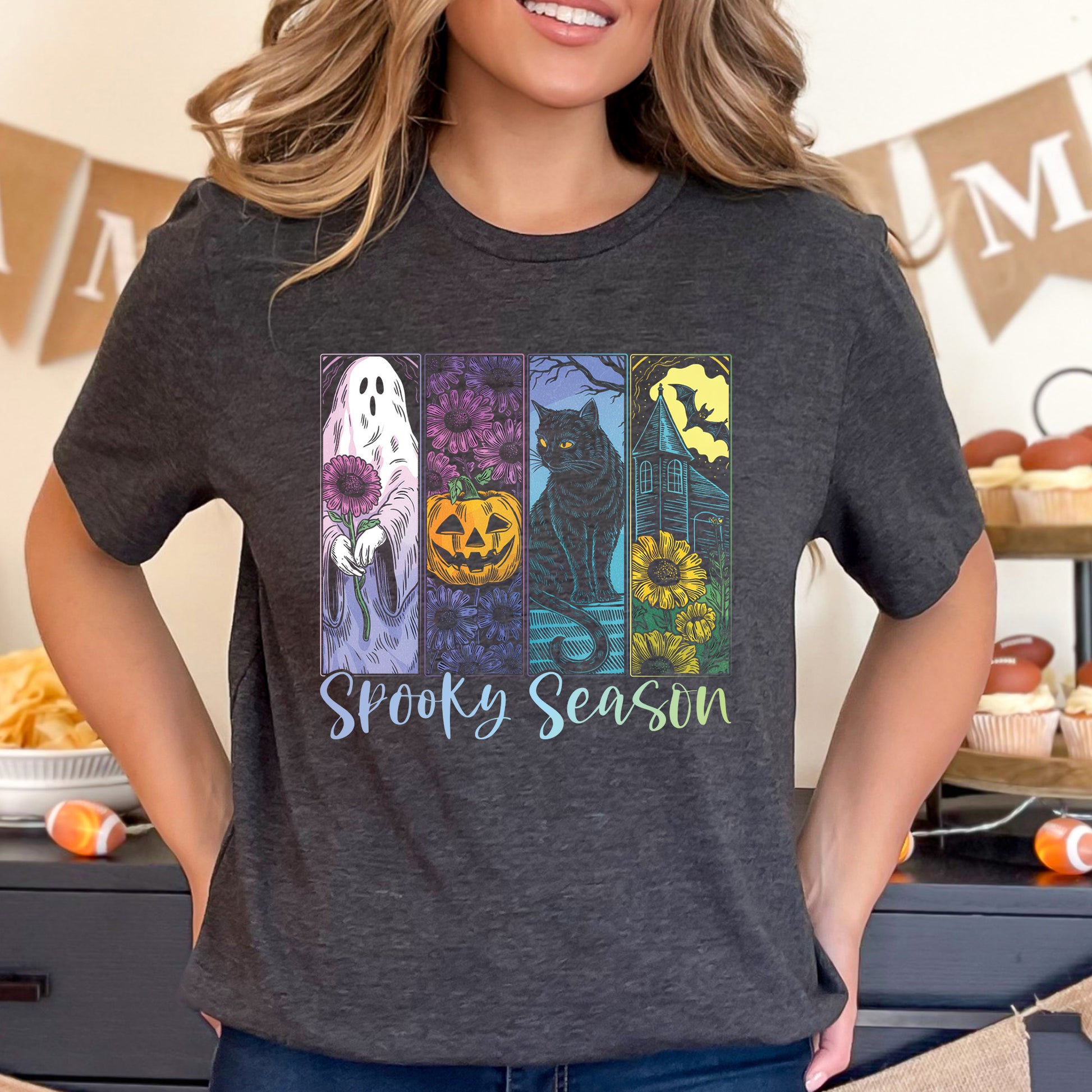Halloween Shirt Spooky Season Tees