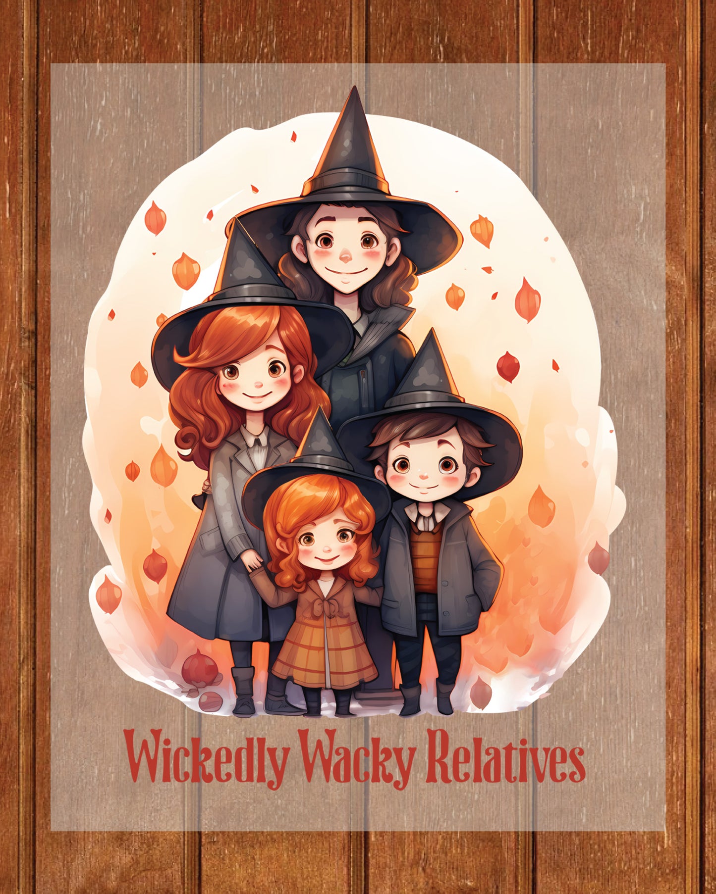 Halloween Wickedly Wacky Relatives Heat Transfer