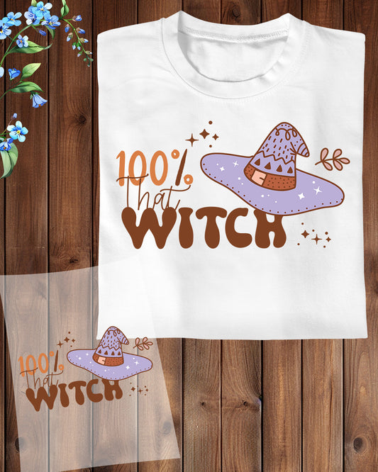 Halloween Witch DTF Transfer