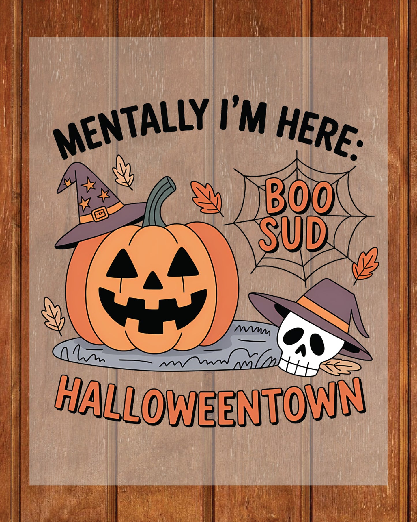 Halloweentown DTF Transfer