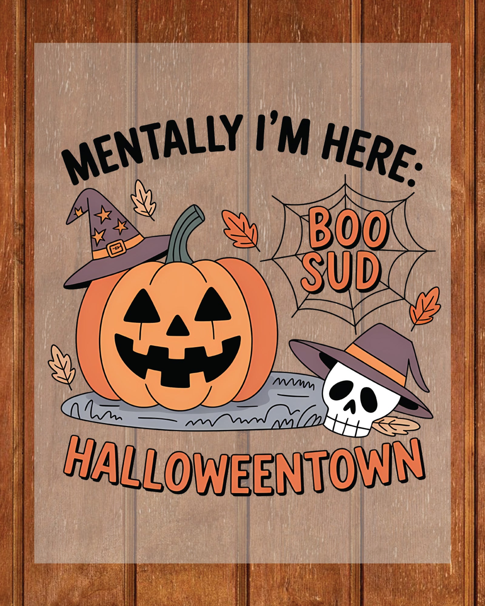 Halloweentown DTF Transfer