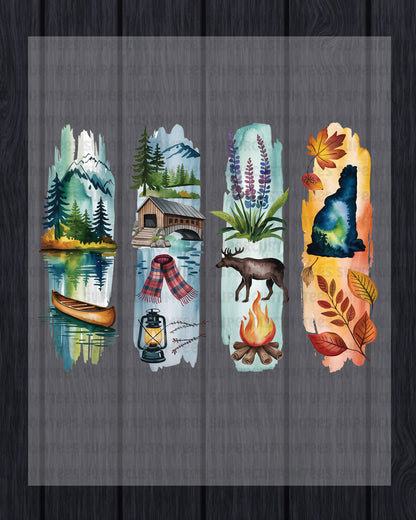 Hampshire DTF Transfer Ready to Press