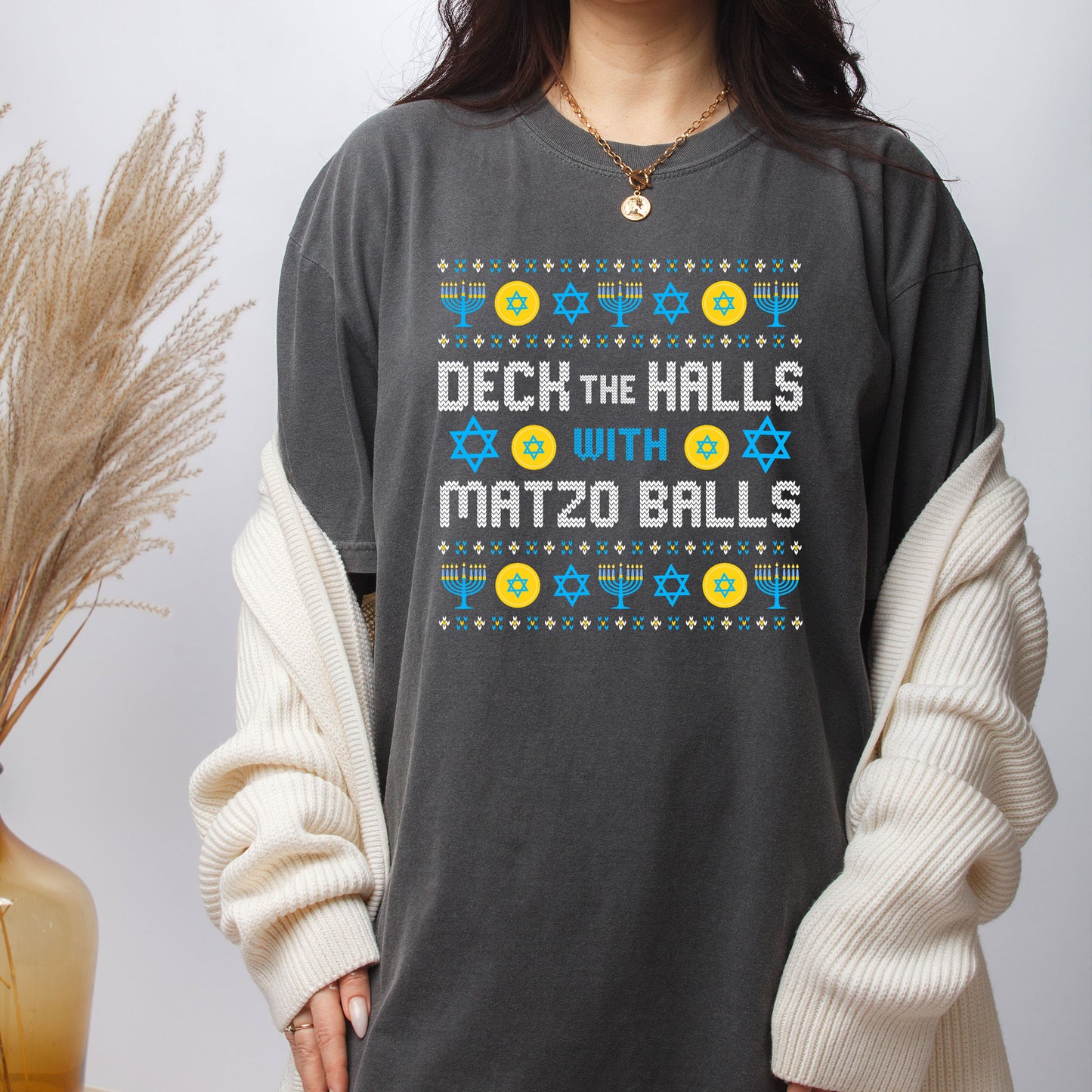 Hanukkah DTF Transfer Gang Sheet Ready to Press, Menorah Premade Heat Transfer Designs, Jewish Holiday Iron on Transfers For Sweatshirts Tee