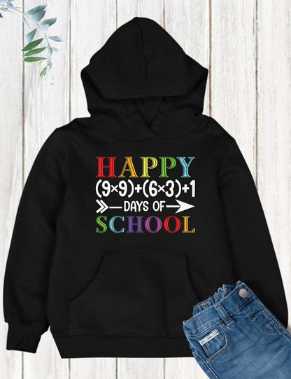 Happy 100 Days of School DTF Transfer, Ready to Press Heat Transfer for Shirts, Fun 100 Days of School Design, UV Sticker