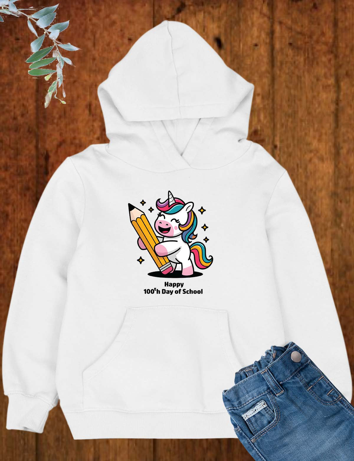 Happy 100th Day of School DTF Transfer, Ready to Press Heat Transfer for Shirts, Fun 100 Days of School Kids Design, UV Sticker