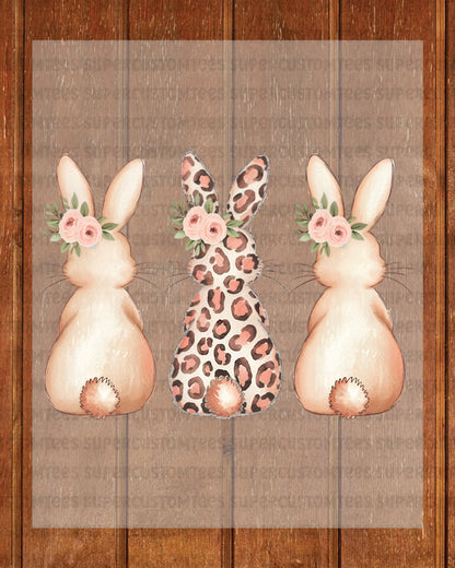 Happy Easter Bunny DTF Transfer