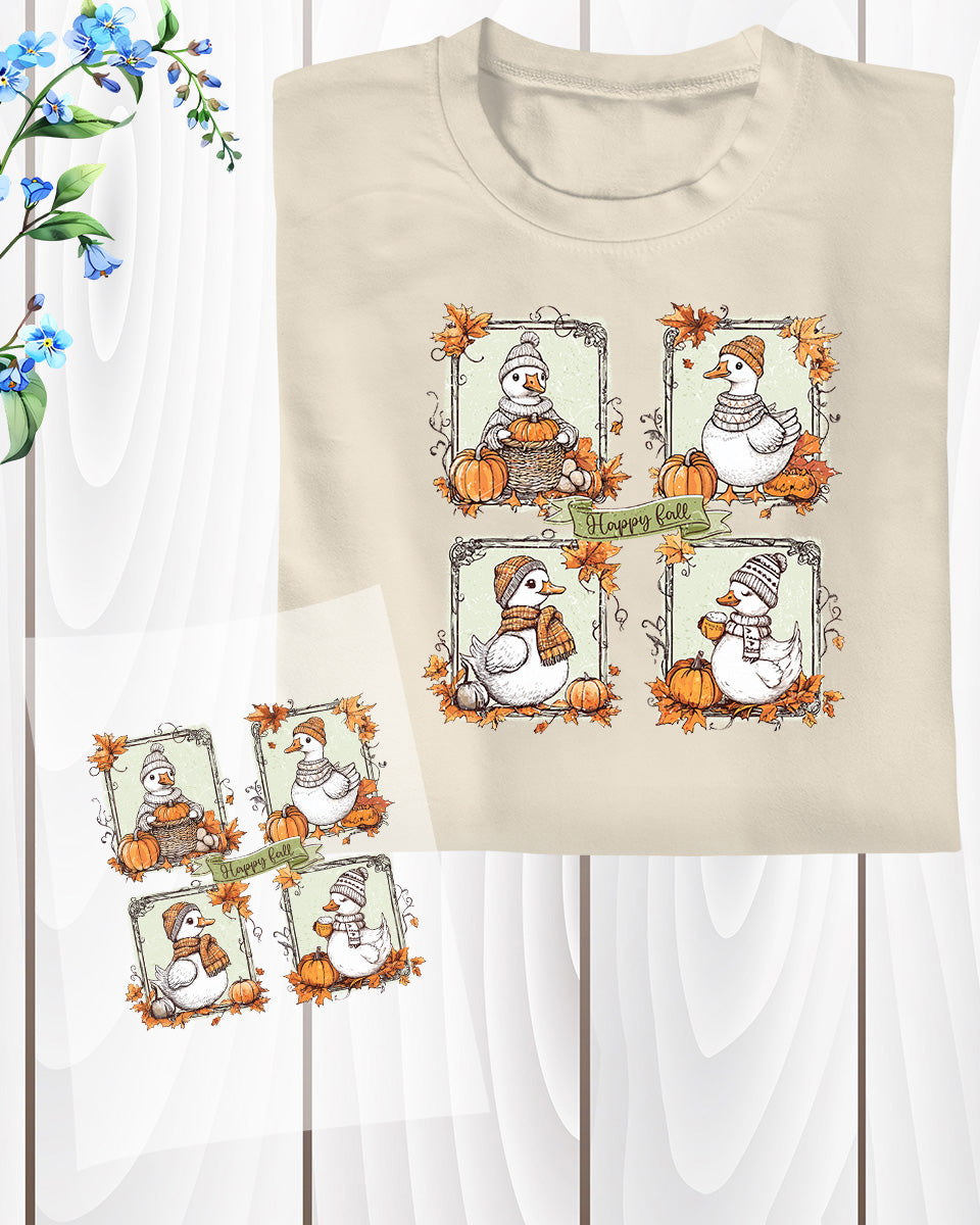 Happy Fall DTF Transfer