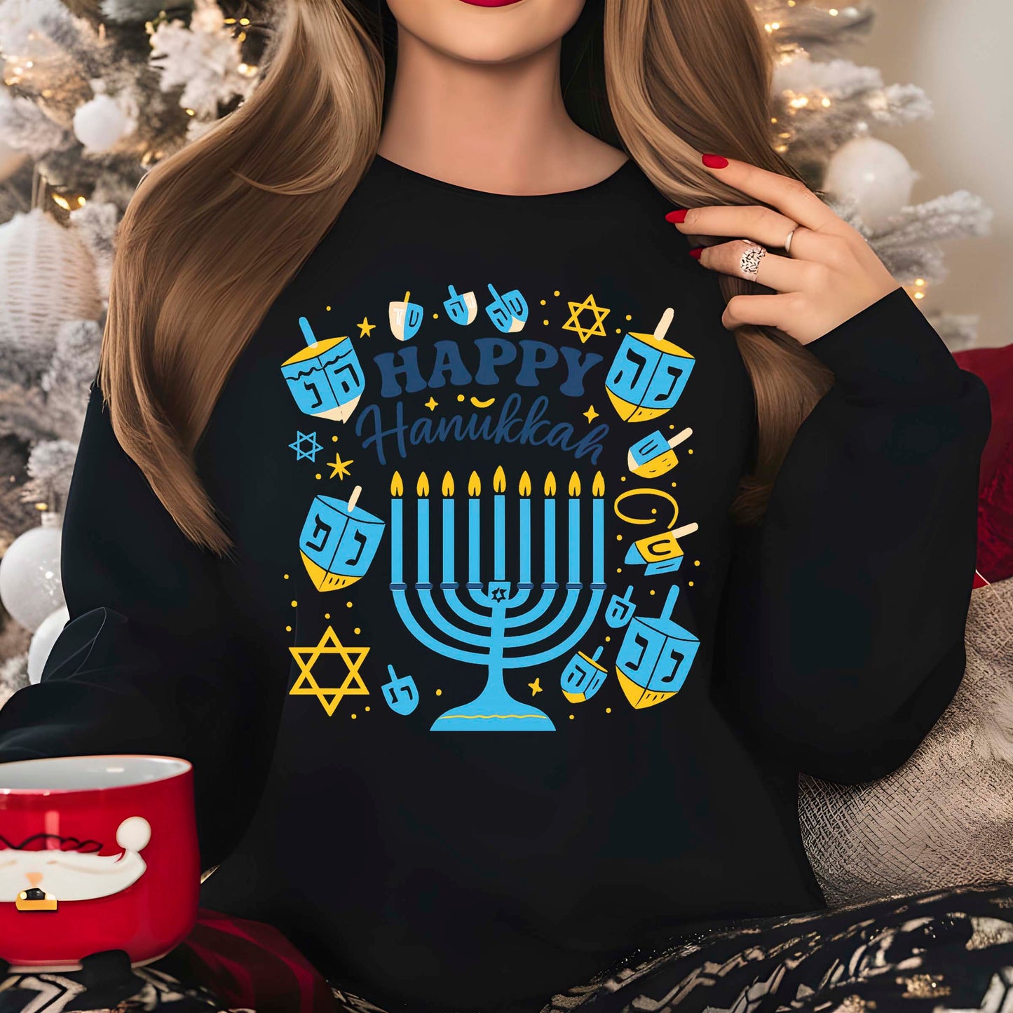 Happy Hannukah Sweatshirt
