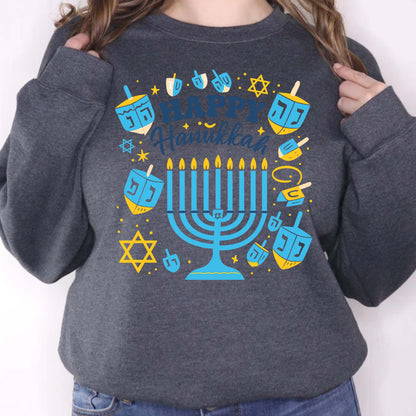 Happy Hannukah Sweatshirt